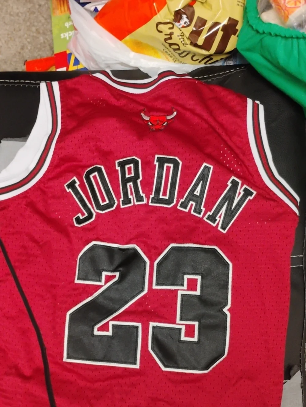 VINTAGE NIKE AUTHENTIC CHICAGO BULLS MICHAEL JORDAN #23 JERSEY SZ SMALL